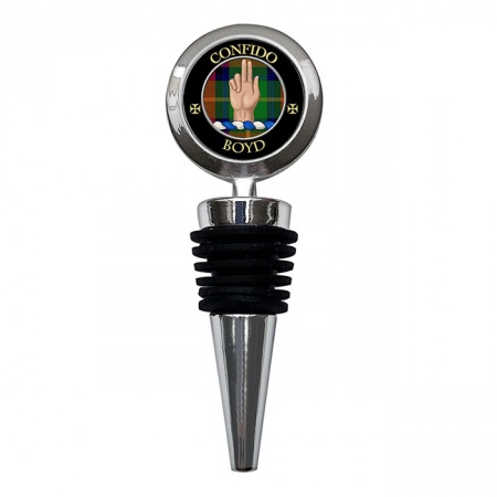 Boyd Scottish Clan Crest Bottle Stopper