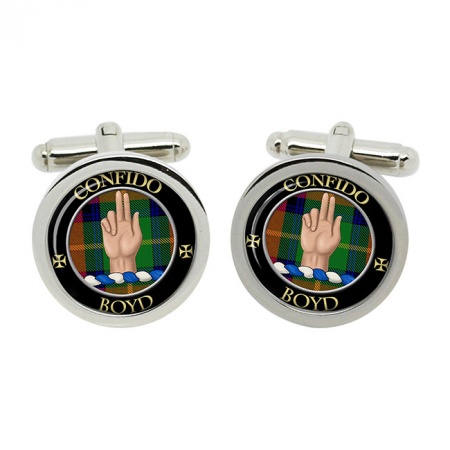 Boyd Scottish Clan Crest Cufflinks