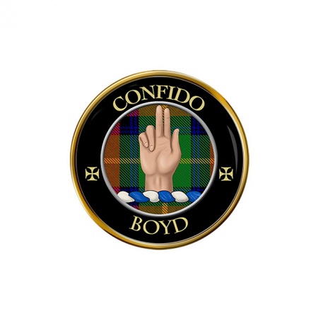 Boyd Scottish Clan Crest Pin Badge