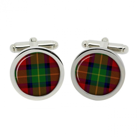 Boyd Scottish Tartan Cufflinks in Box