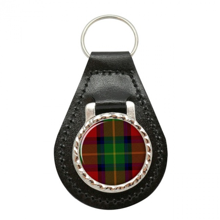 Boyd Scottish Tartan Leather Key Fob