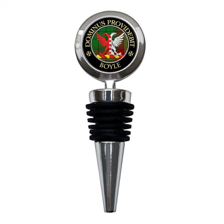 Boyle Scottish Clan Crest Bottle Stopper