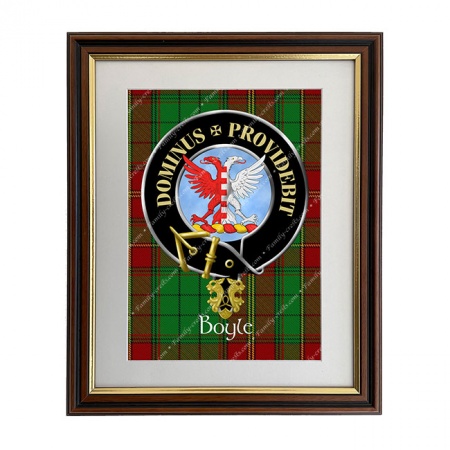 Boyle Scottish Clan Crest Framed Print
