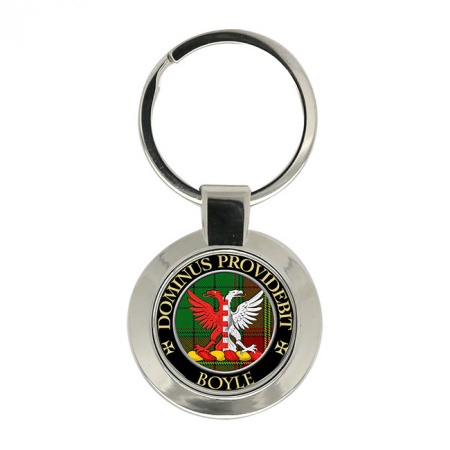 Boyle Scottish Clan Crest Key Ring