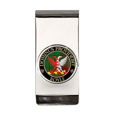 Boyle Scottish Clan Crest Money Clip