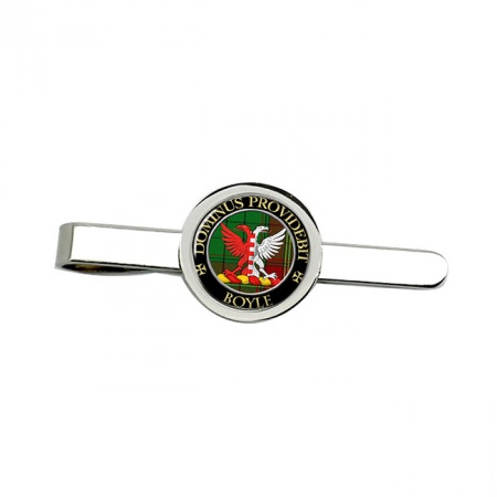 Boyle Scottish Clan Crest Tie Clip