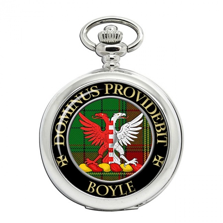Boyle Scottish Clan Crest Pocket Watch
