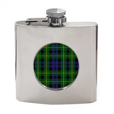 Campbell of Breadalbane Scottish Tartan Hip Flask
