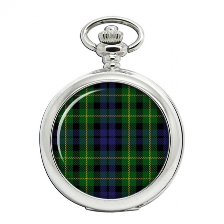 Campbell of Breadalbane Scottish Tartan Pocket Watch