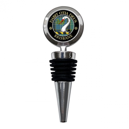 Brisbane Scottish Clan Crest Bottle Stopper