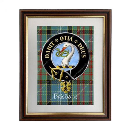 Brisbane Scottish Clan Crest Framed Print