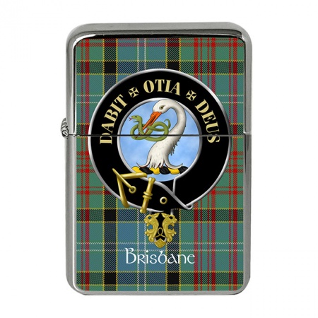 Brisbane Scottish Clan Crest Flip Top Lighter