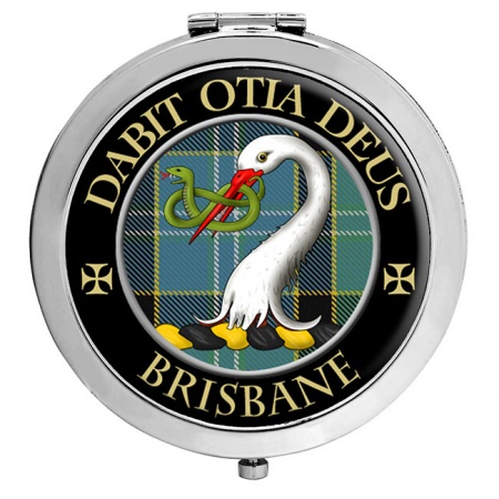 Brisbane Scottish Clan Crest Compact Mirror