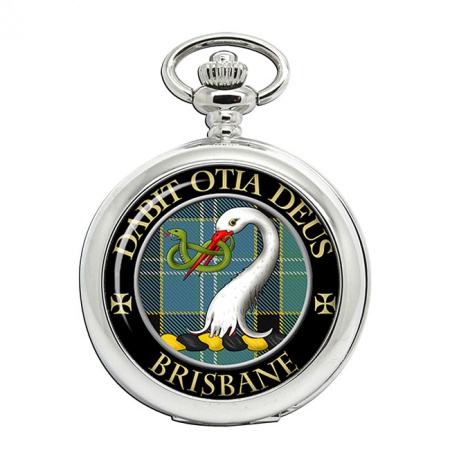 Brisbane Scottish Clan Crest Pocket Watch