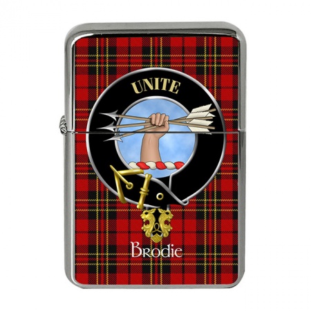 Brodie Scottish Clan Crest Flip Top Lighter