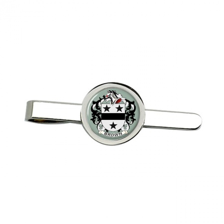 Brown (England) Coat of Arms Tie Clip