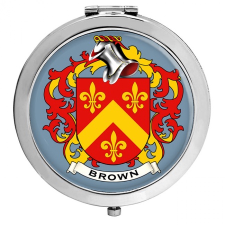 Brown (Scotland) Coat of Arms Compact Mirror