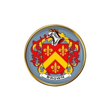 Brown (Scotland) Coat of Arms Pin Badge