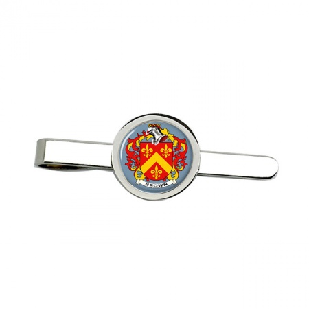 Brown (Scotland) Coat of Arms Tie Clip