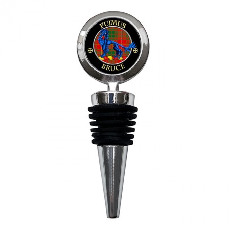 Bruce Scottish Clan Crest Bottle Stopper