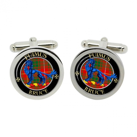 Bruce Scottish Clan Crest Cufflinks