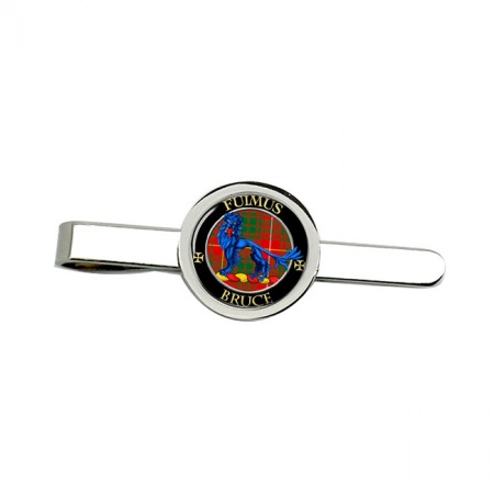 Bruce Scottish Clan Crest Tie Clip