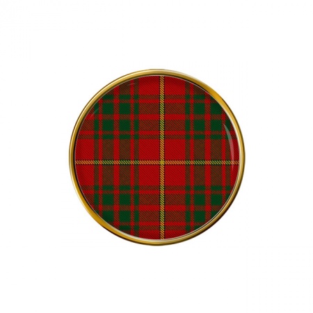 Bruce Scottish Tartan Pin Badge