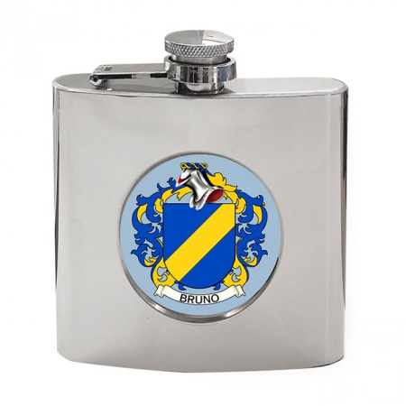 Bruno (Italy) Coat of Arms Hip Flask