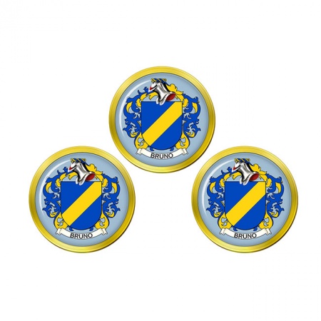 Bruno (Italy) Coat of Arms Golf Ball Markers