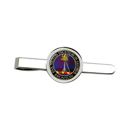 Brunton Scottish Clan Crest Tie Clip