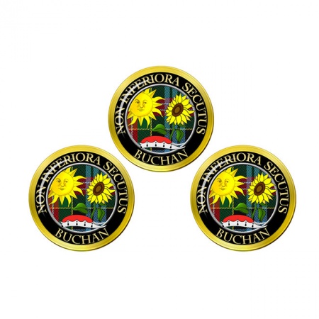 Buchan Scottish Clan Crest Golf Ball Markers