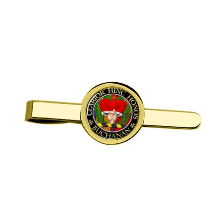 Buchanan Scottish Clan Crest Tie Clip