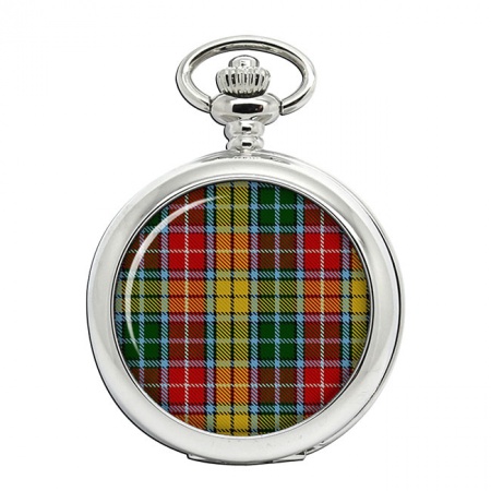 Buchanan Scottish Tartan Pocket Watch