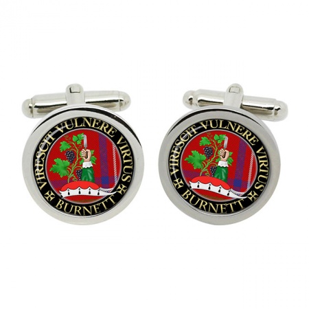 Burnett Scottish Clan Crest Cufflinks