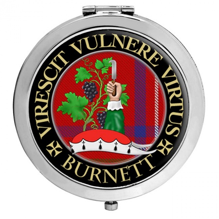 Burnett Scottish Clan Crest Compact Mirror