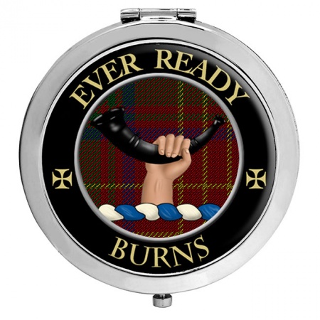 Burns Scottish Clan Crest Compact Mirror