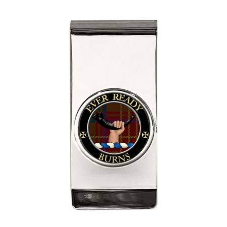 Burns Scottish Clan Crest Money Clip