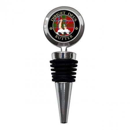 Butter Scottish Clan Crest Bottle Stopper