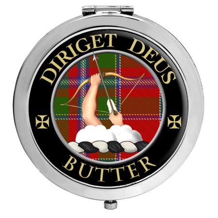 Butter Scottish Clan Crest Compact Mirror