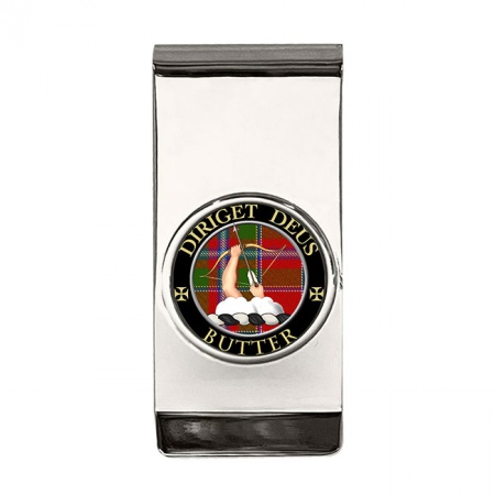 Butter Scottish Clan Crest Money Clip