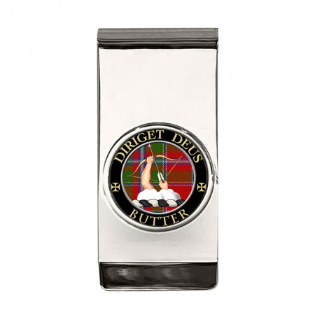 Butter Scottish Clan Crest Money Clip