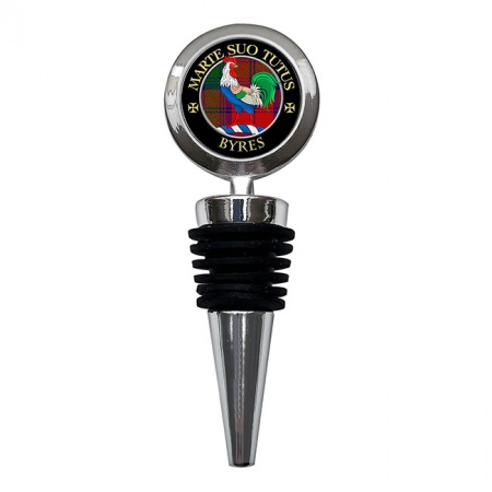 Byres Scottish Clan Crest Bottle Stopper