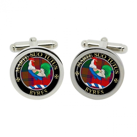 Byres Scottish Clan Crest Cufflinks