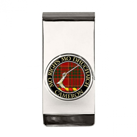 Cameron Ancient Scottish Clan Crest Money Clip