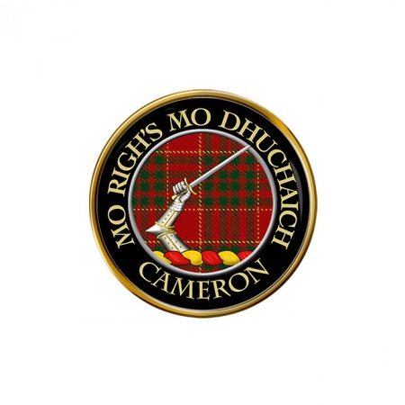 Cameron Ancient Scottish Clan Crest Pin Badge