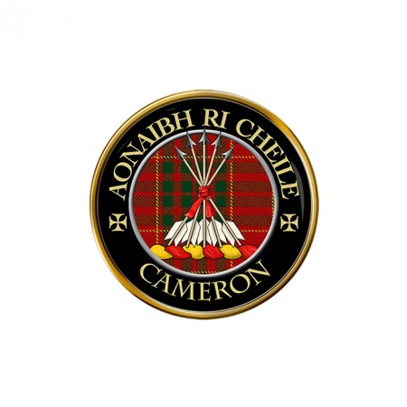 Cameron Modern Scottish Clan Crest Pin Badge