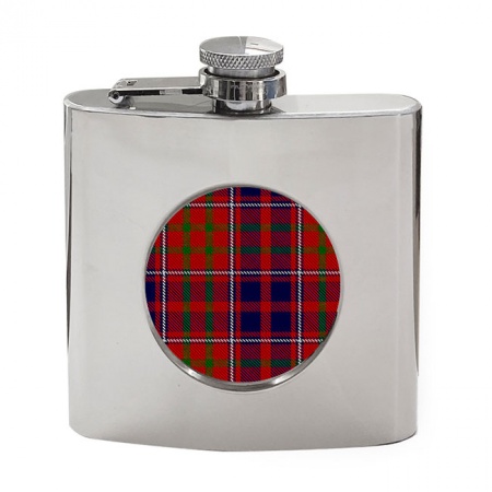 Cameron of Locheil Scottish Tartan Hip Flask
