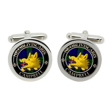 Campbell of Argyll Scottish Clan Crest Cufflinks