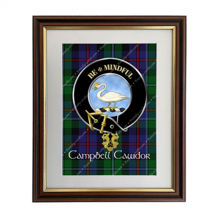 Campbell of Cawdor Scottish Clan Crest Framed Print