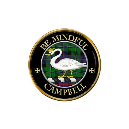 Campbell of Cawdor Scottish Clan Crest Pin Badge
